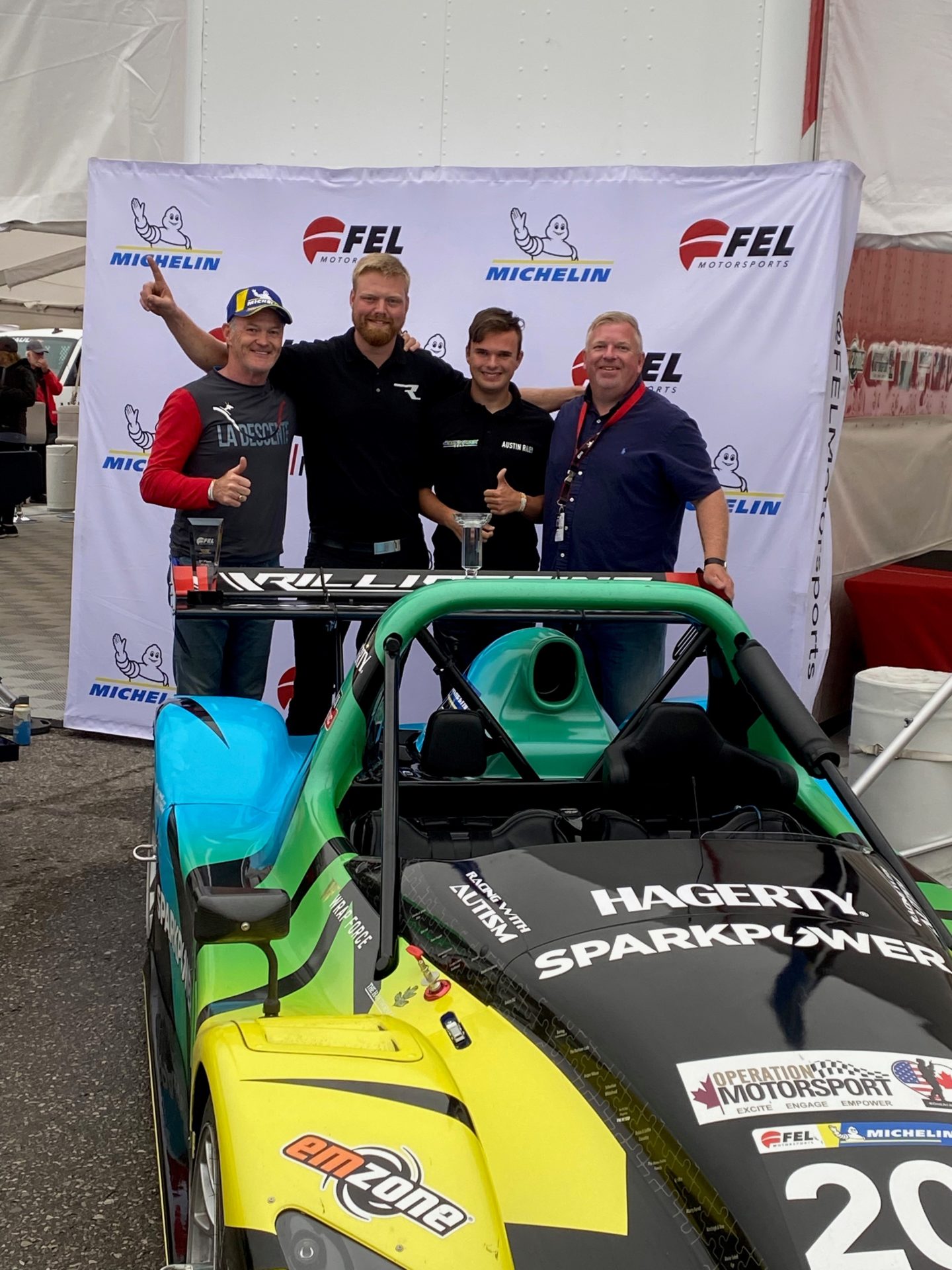 Spark-sponsored racer, Austin Riley, is 2021 Radical Cup Canada